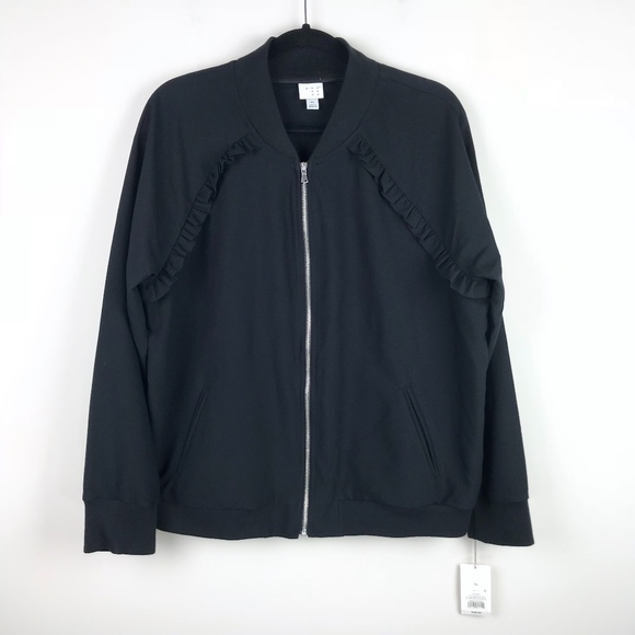 black bomber jacket target